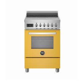 BERTAZZONI PRO6 4I 1E GI T Κουζίνα Ηλεκτρική με Επαγωγικές Εστίες 60cm Κίτρινο
